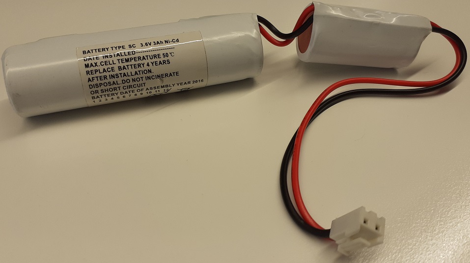 Noodverlichting Pack CS VHT Stick 3,6V 3000mAh