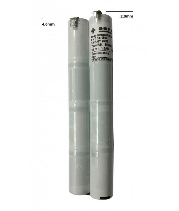 805423 Noodverlichting Pack Cs VHT ST 9,6V 2000mAh