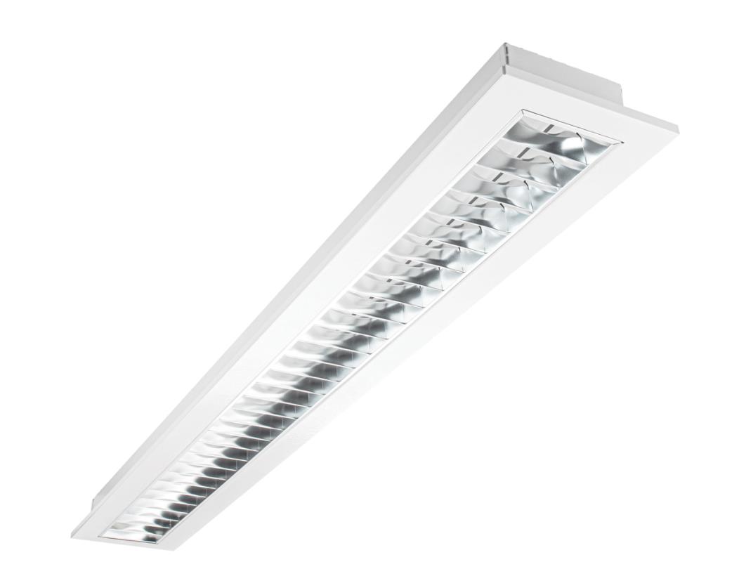 LED Bandrasterarmatuur 15x120cm inbouw 22W 2775lm 4000K