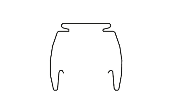 LECO-TR3 Rail 4,59m 5 aderig (1.53 module)