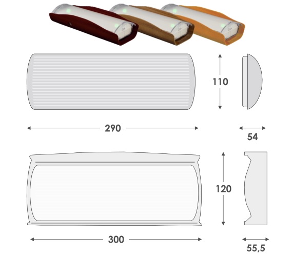 LED noodverlichting GR-2100/OPAL+ Naturel