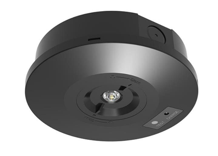 Noodverlichting LOBO-280AT zwart 280lm 1.6W met autotest