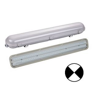 150 CM LED waterdicht armatuur noodverlichting 55W 45000k 5000lumen